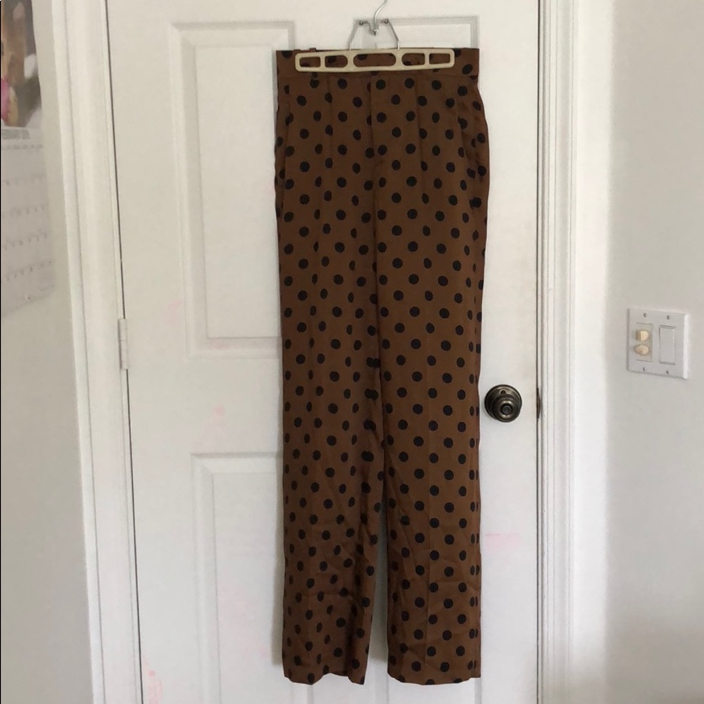 Zara Spotted Pants (Small) - Picture 1 of 2